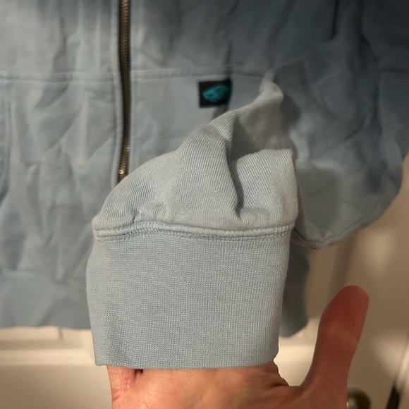 Vans Johnny Layton Gradient Blue Zip-Up Hoodie - Picture 6 of 9